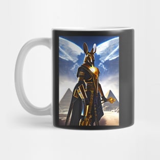 Egyptian God Anubis - AI Generated Concept Character - Mug